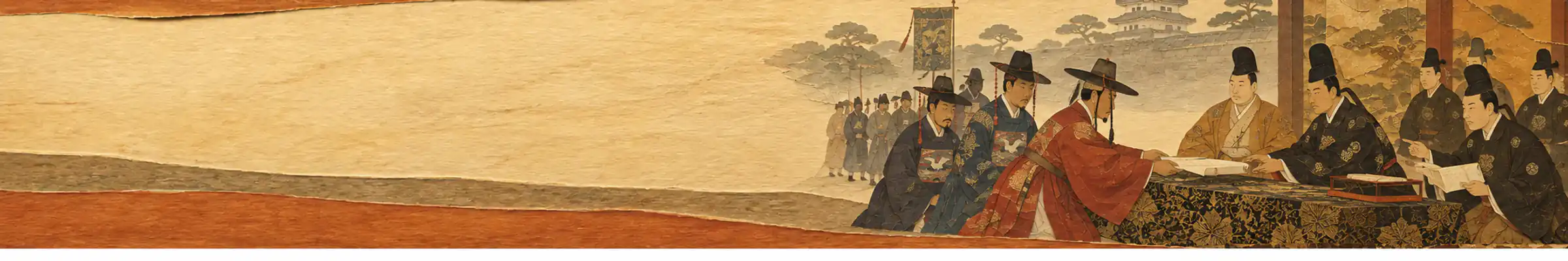 Illustration for The 1711 Korean Embassy and the Diplomatic Title Dispute