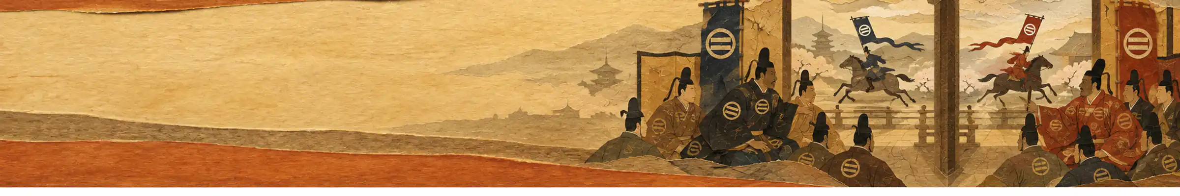 Illustration for The Kannō Disturbance Divides the Ashikaga Government