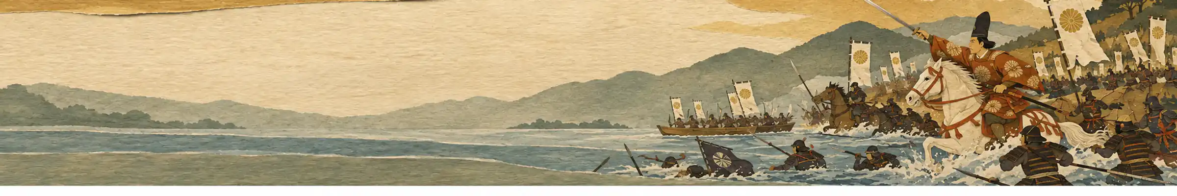 Illustration for The Battle of the Chikugo River and Southern Court Ascendancy in Kyushu