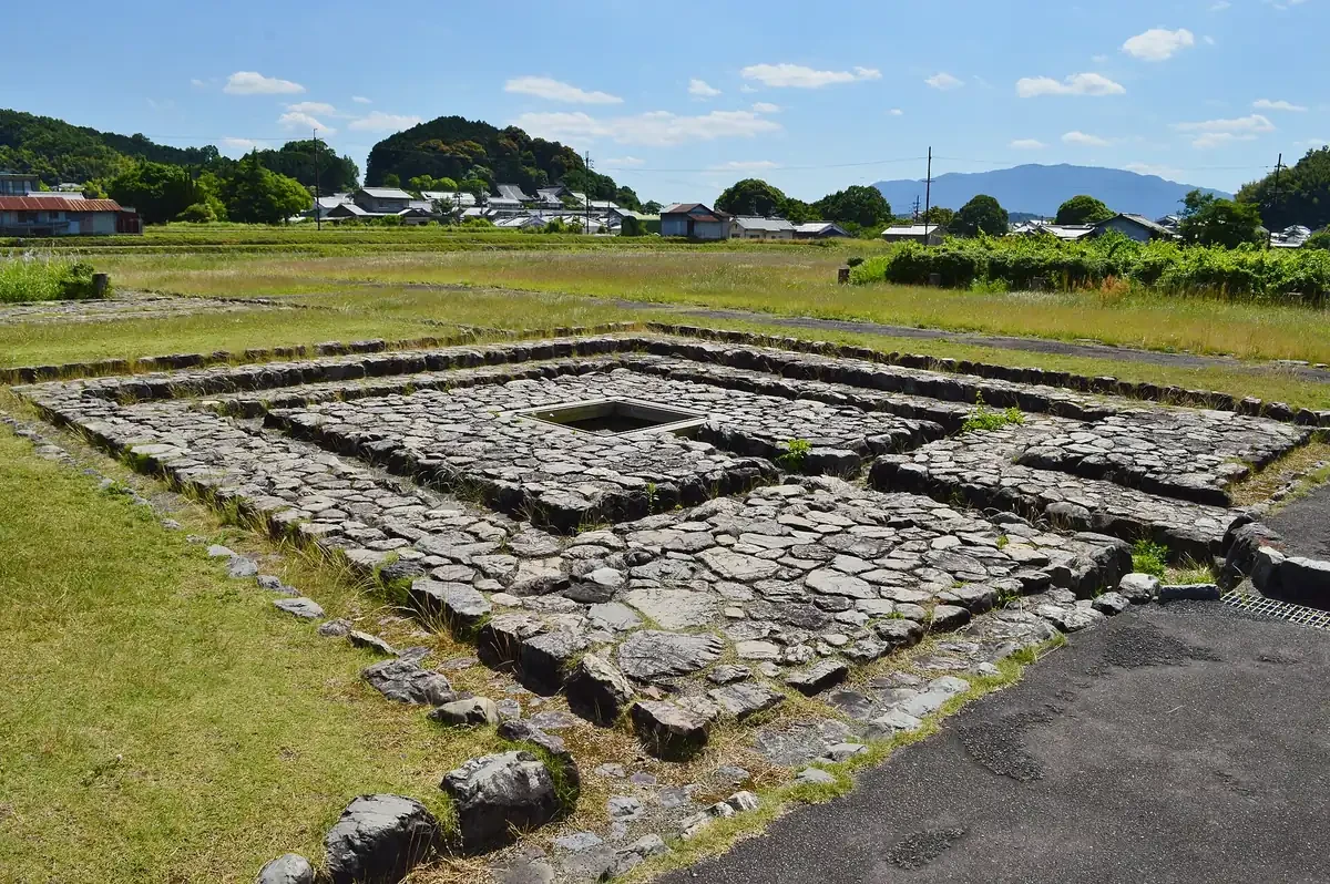 Well remains at Asuka Palace / Kiyomihara Palace area
