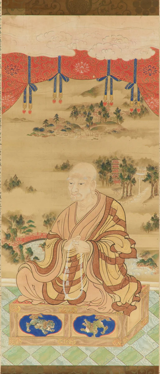 Image of Grand Master Jigen Daishi. 19th century.