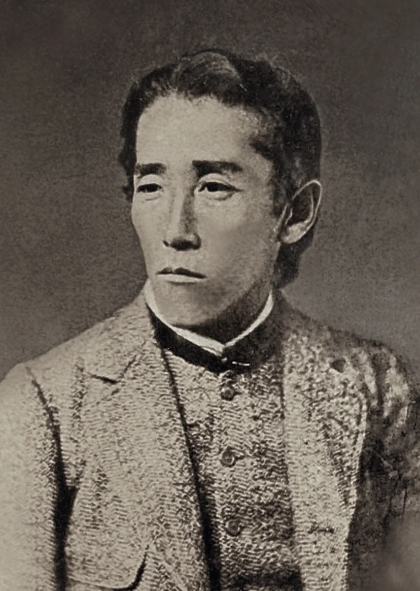 Itagaki Taisuke photographed around 1880. 1880.