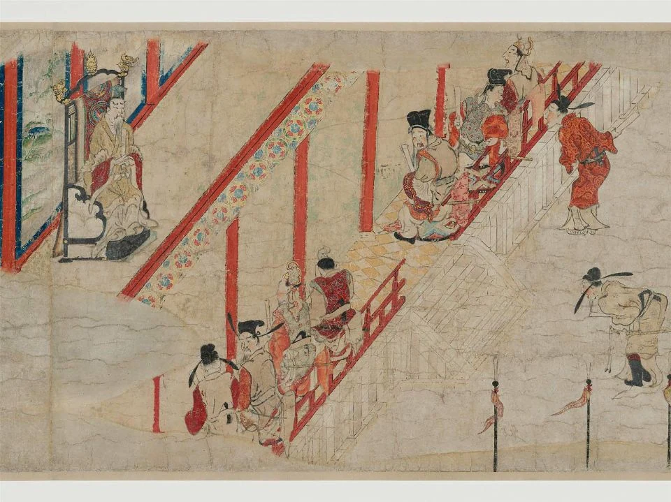 Kibi’s journey to Tang China. 12th century.