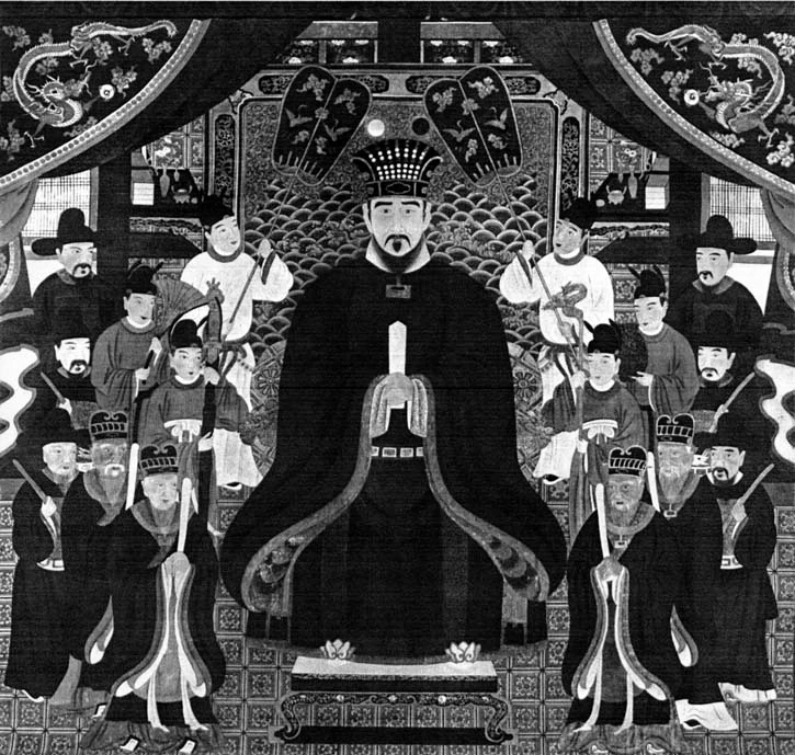 King Shō Nei in later royal memory. 1796.