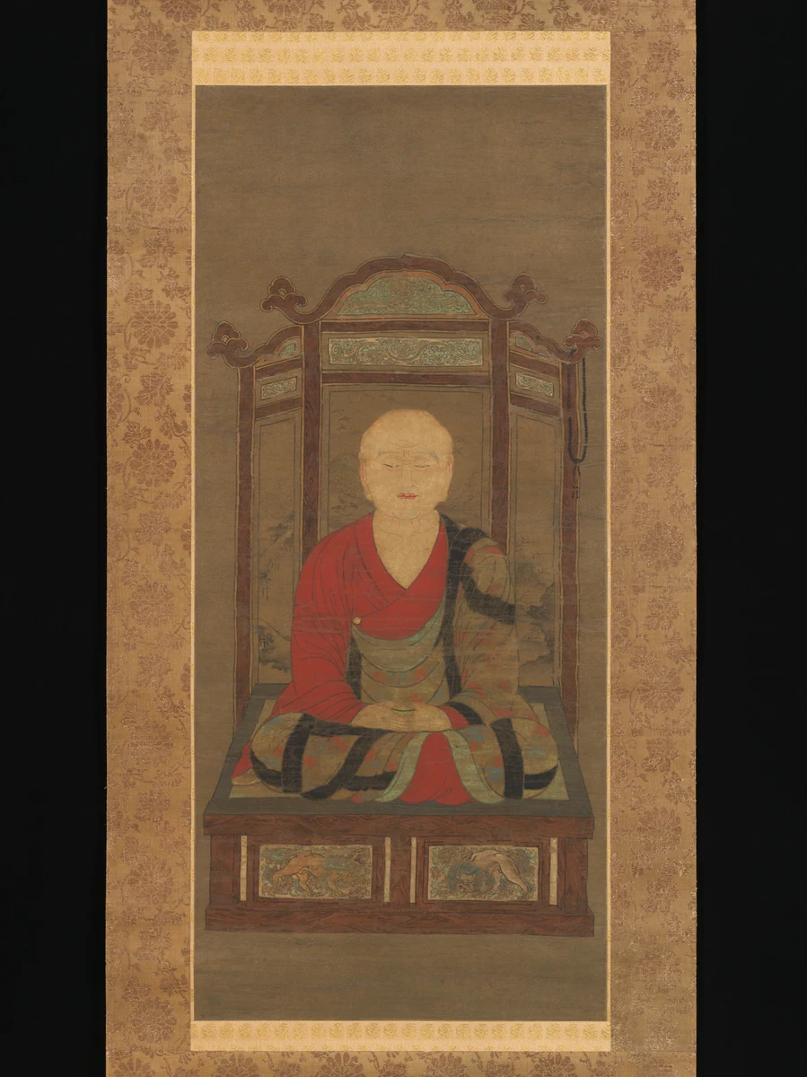 Portrait of Jianzhen (Ganjin). 15th century.