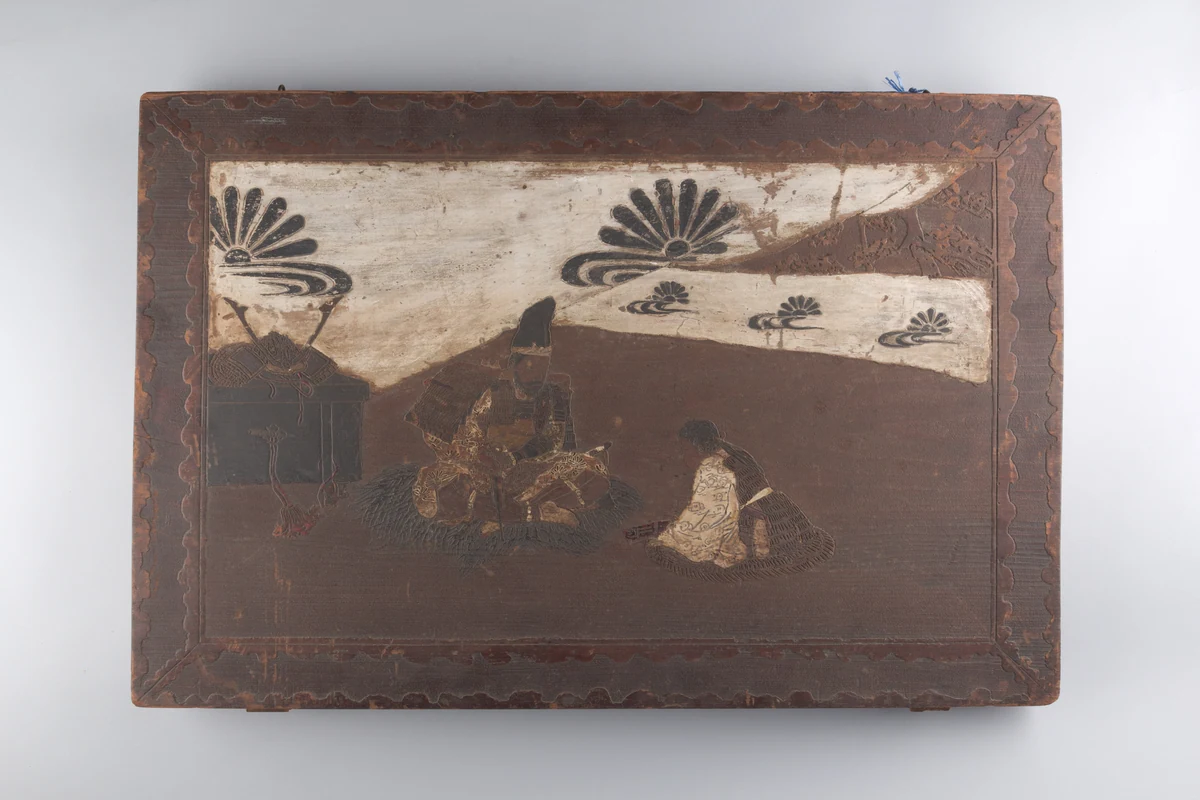 Masashige bids farewell to Masatsura. 19th century.