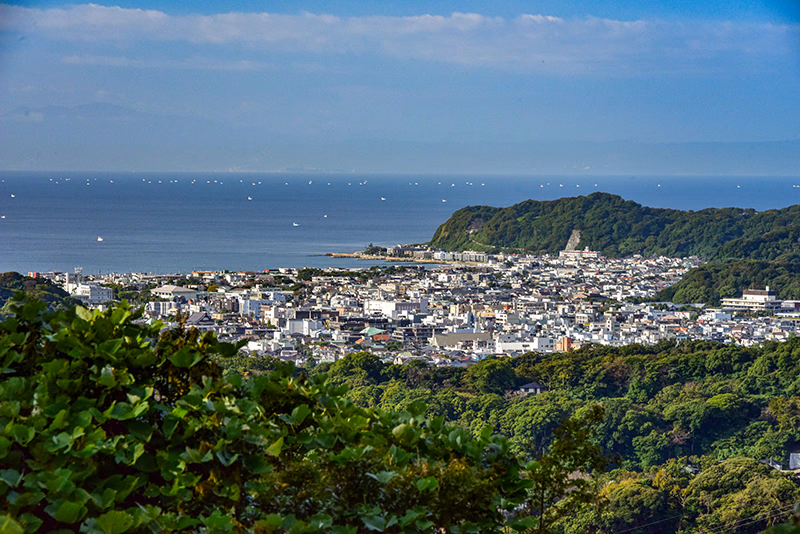 Panorama of Kamakura
