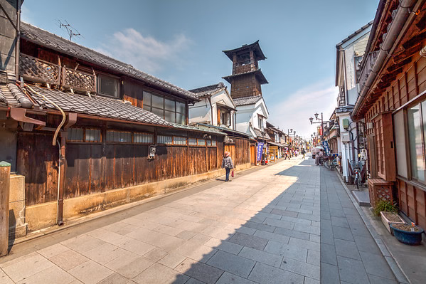 Panorama of Kawagoe