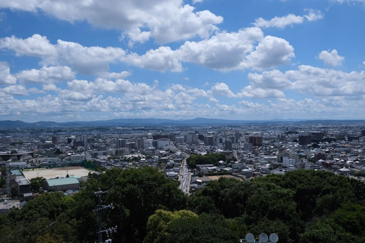 Panorama of Komaki–Nagakute