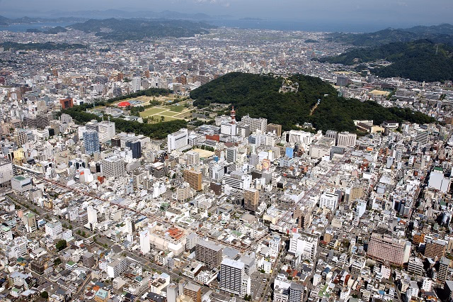 Panorama of Matsuyama