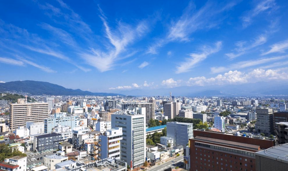 Panorama of Nagano