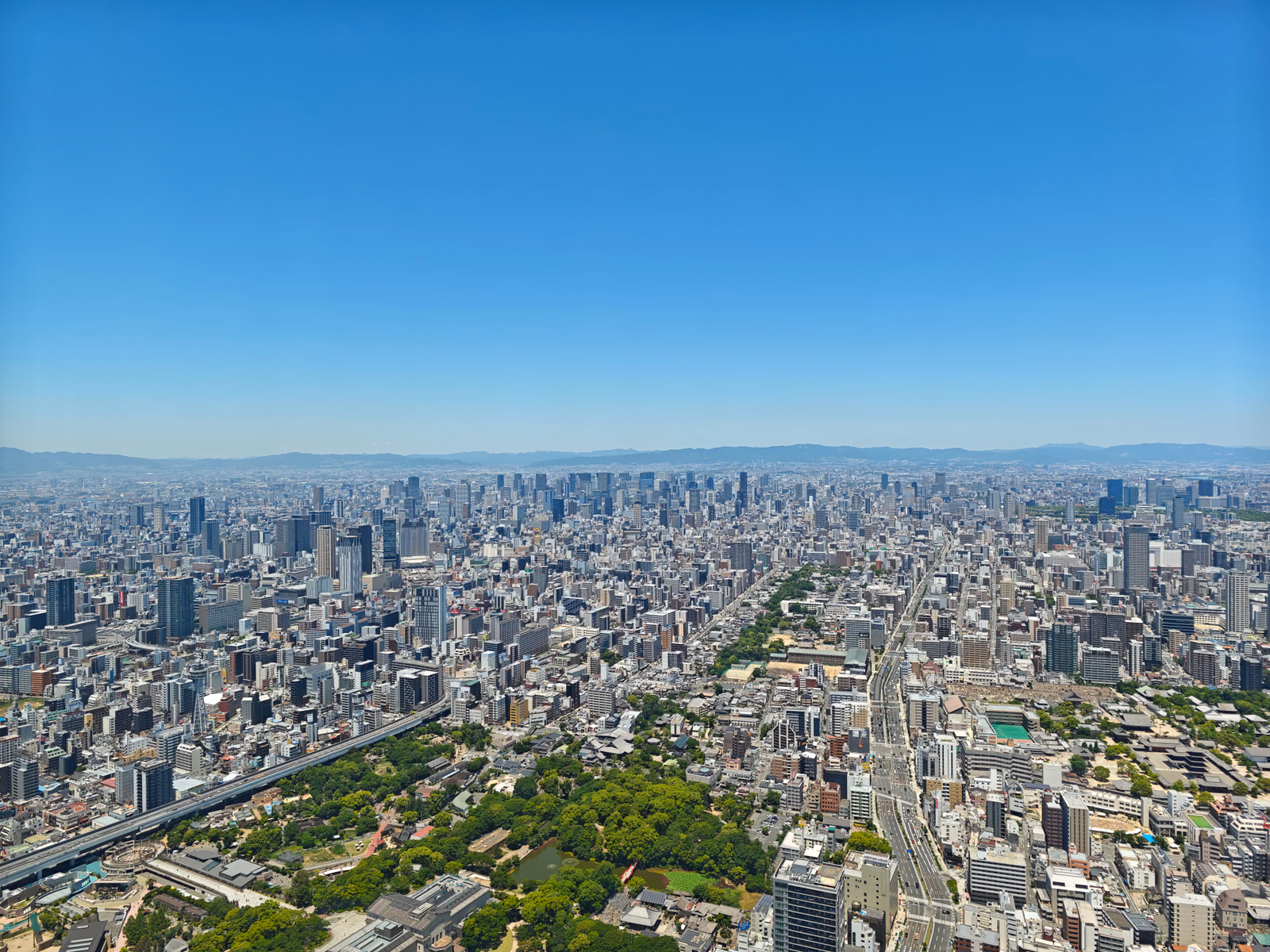 Panorama of Osaka