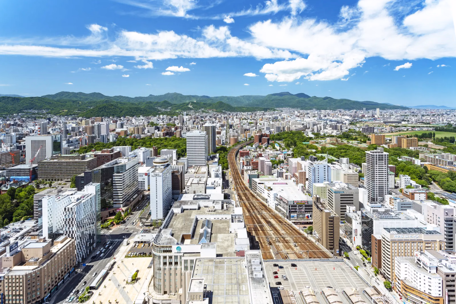 Panorama of Sapporo