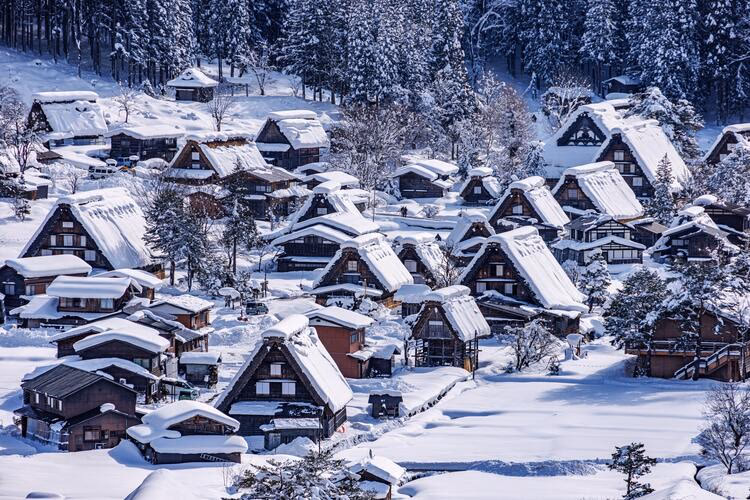 Panorama of Shirakawa