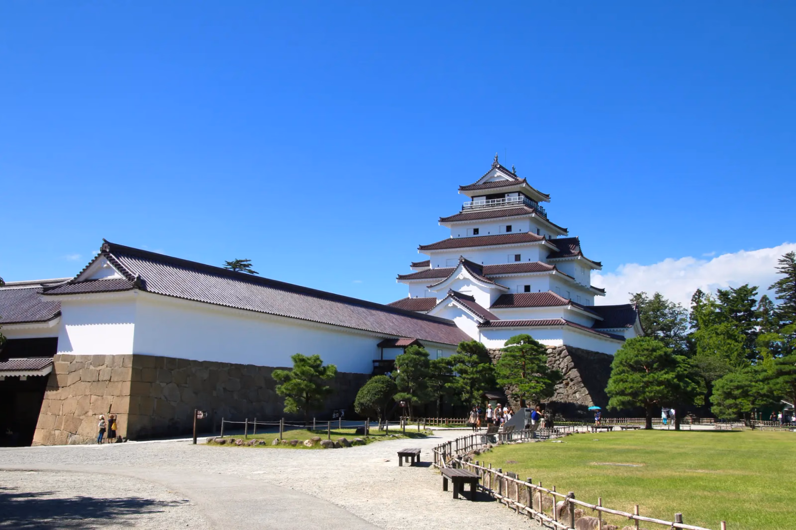 View of Tsuruga Castle