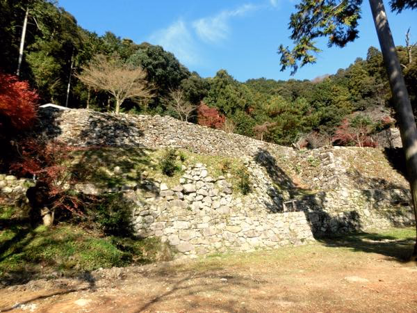 View of Azuchi Castle Ruins