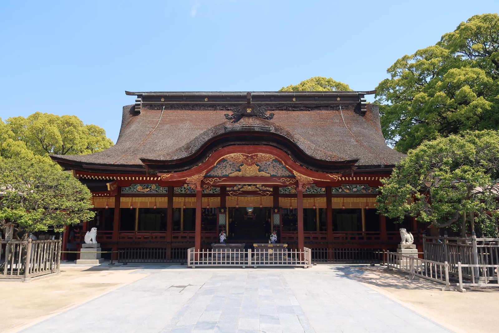 View of Dazaifu Tenmangū