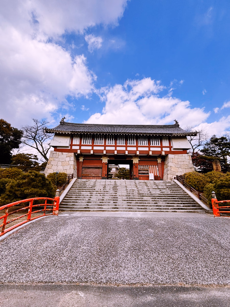 View of Fushimi-Momoyama Castle Historic Area