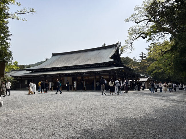 View of Ise Jingū: Naikū