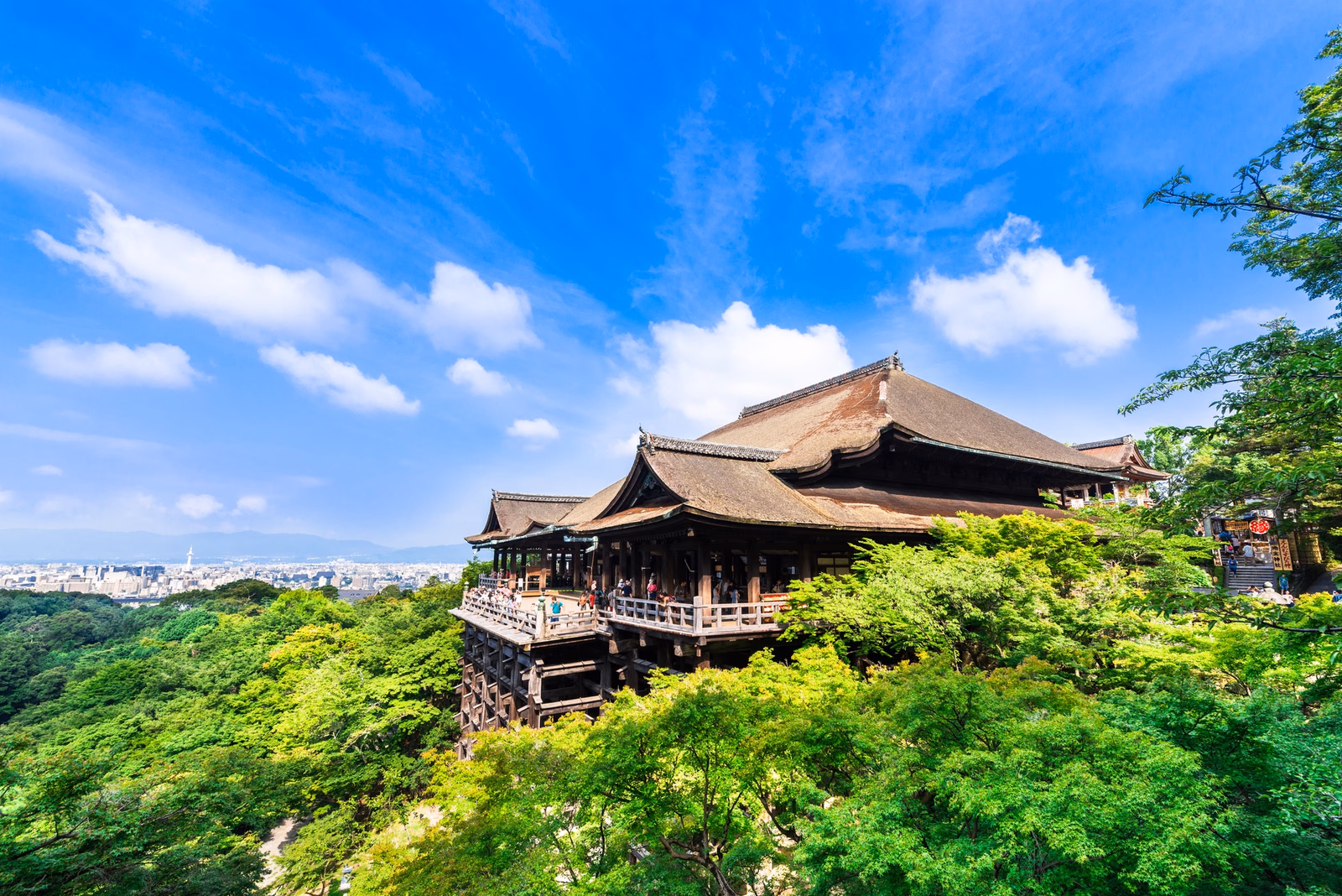 View of Kiyomizu-dera