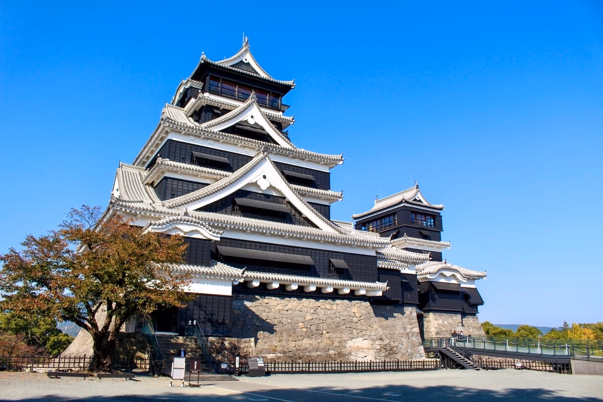 View of Kumamoto Castle