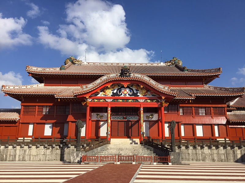 View of Shuri Castle