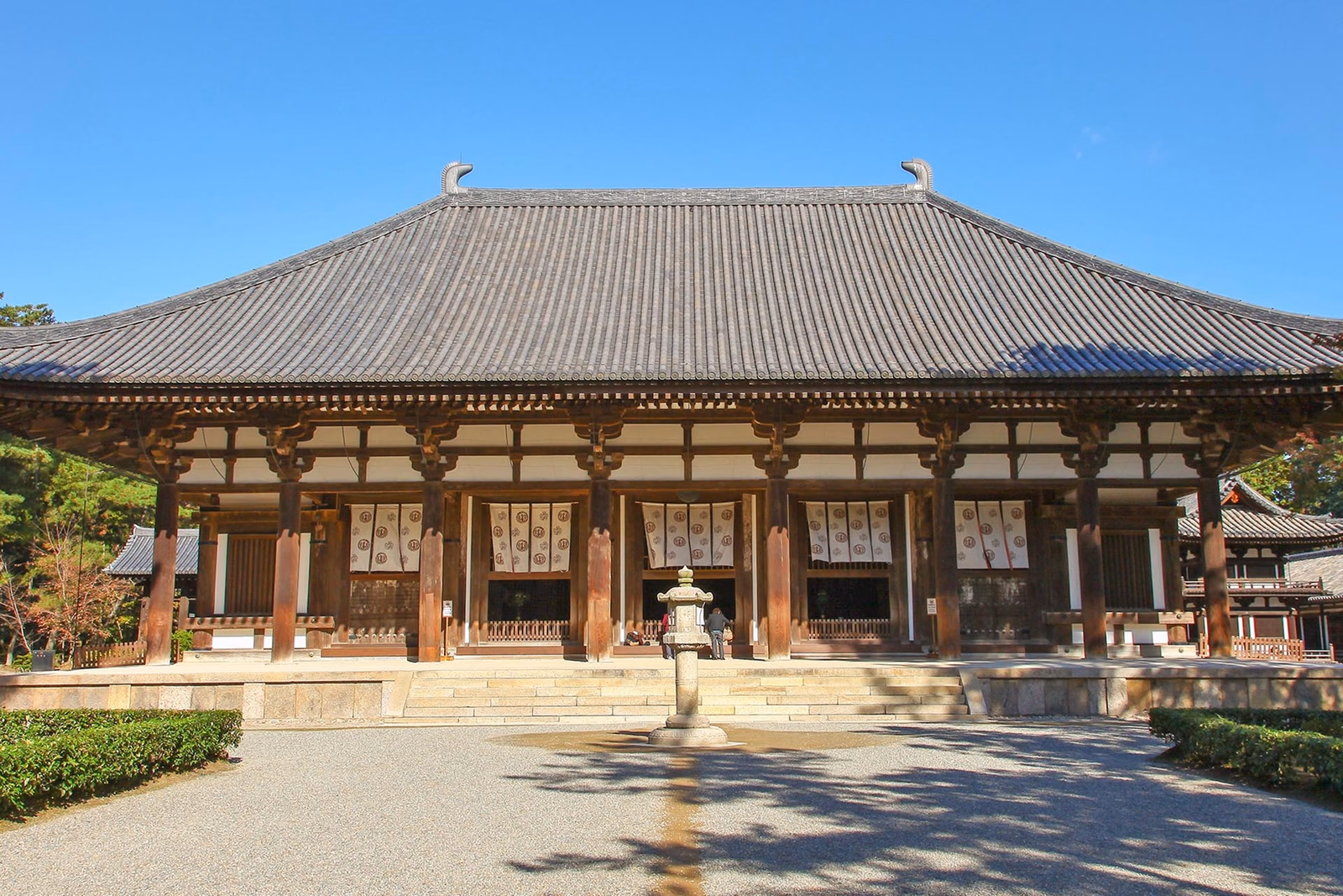 View of Tōshōdai-ji