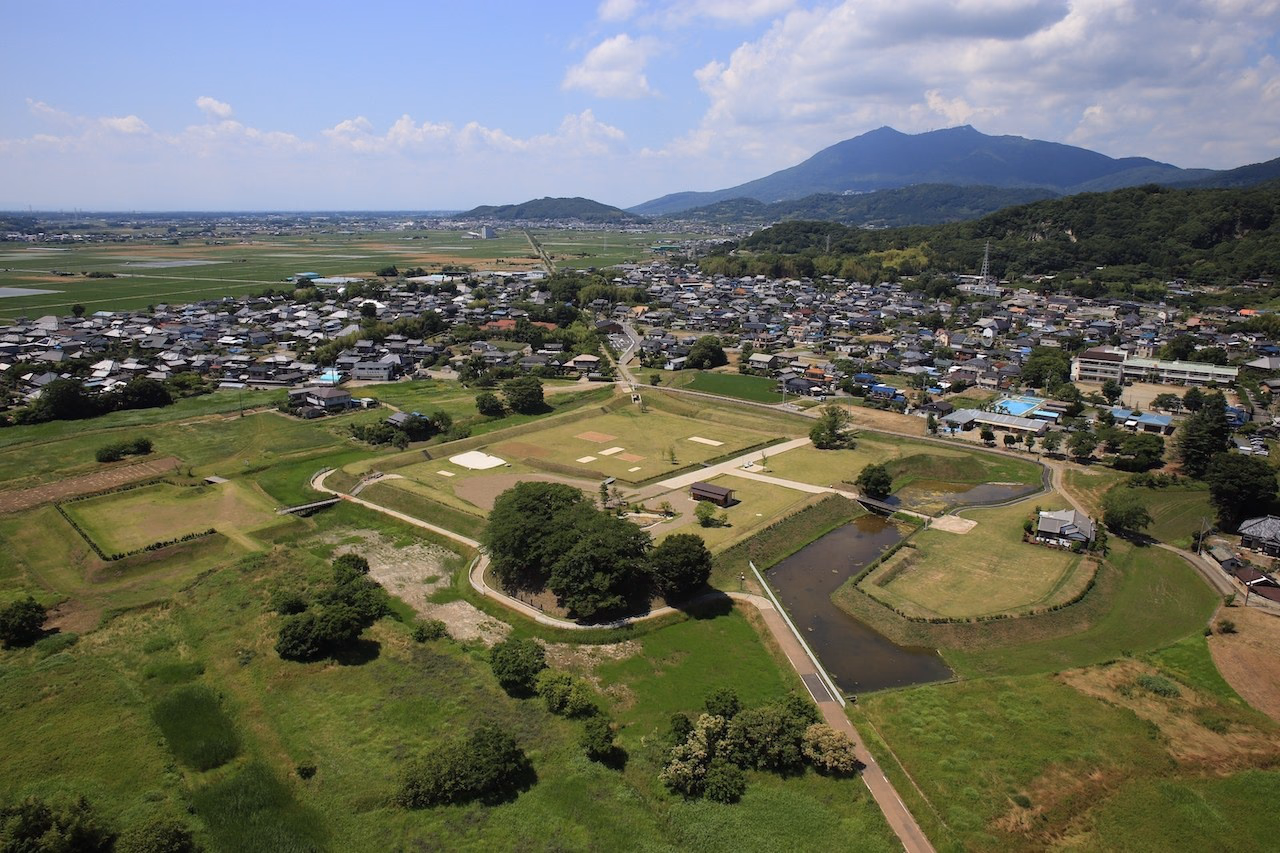 View of Oda Castle Ruins