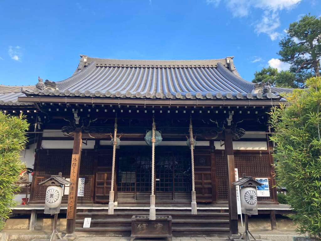 View of Rozan-ji and the Murasaki Shikibu Grave Area