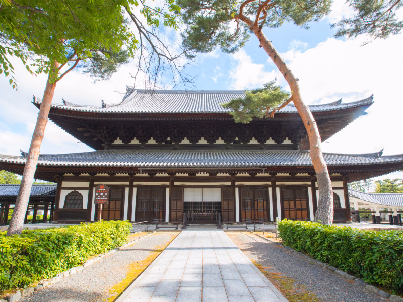 View of Shōkoku-ji