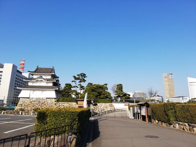 View of Takamatsu Castle (Tamamo Park)