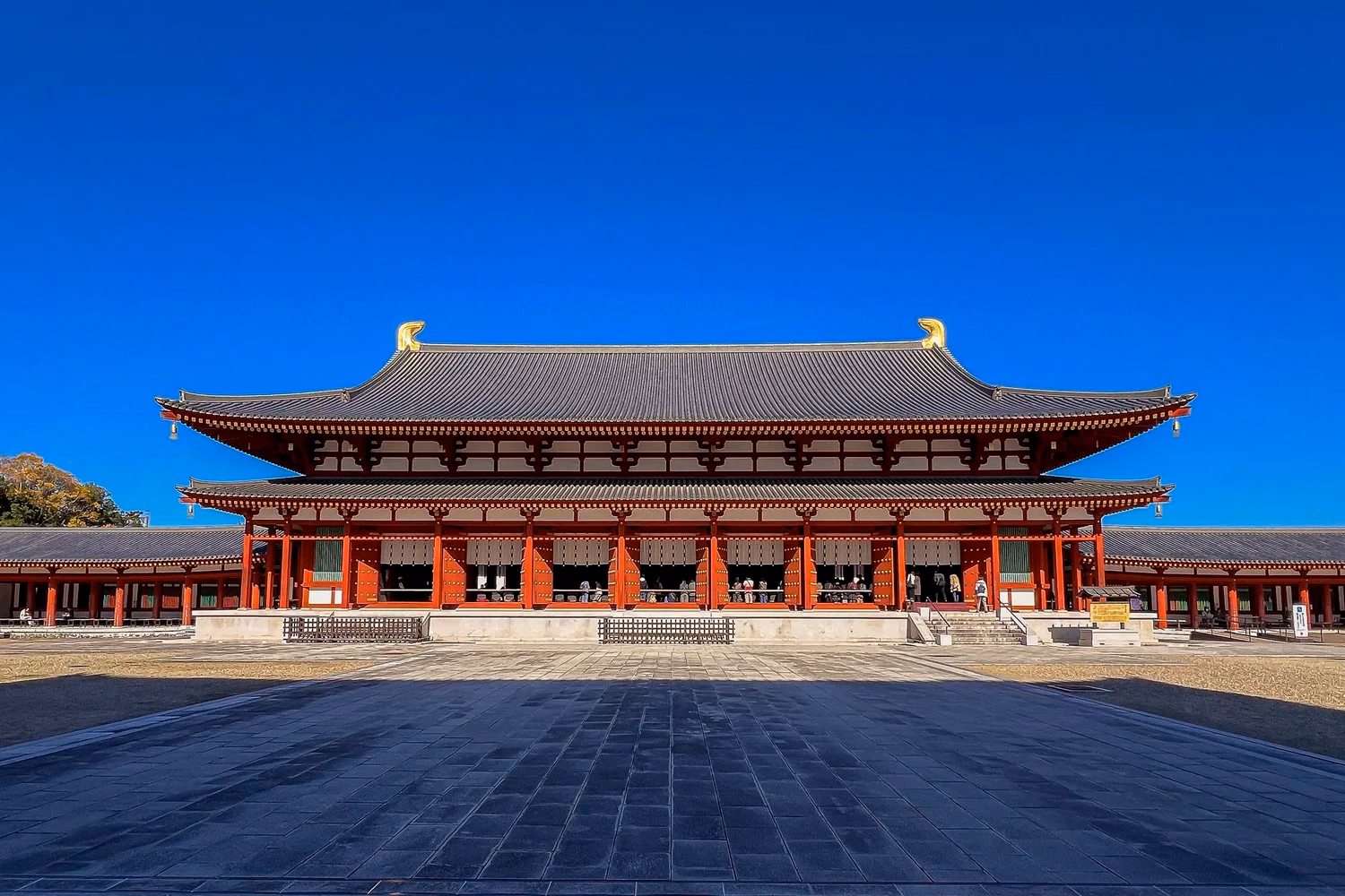 View of Yakushi-ji